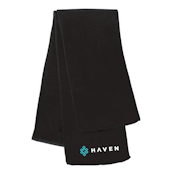 Haven - Main Collection Knit Charcoal Scarf