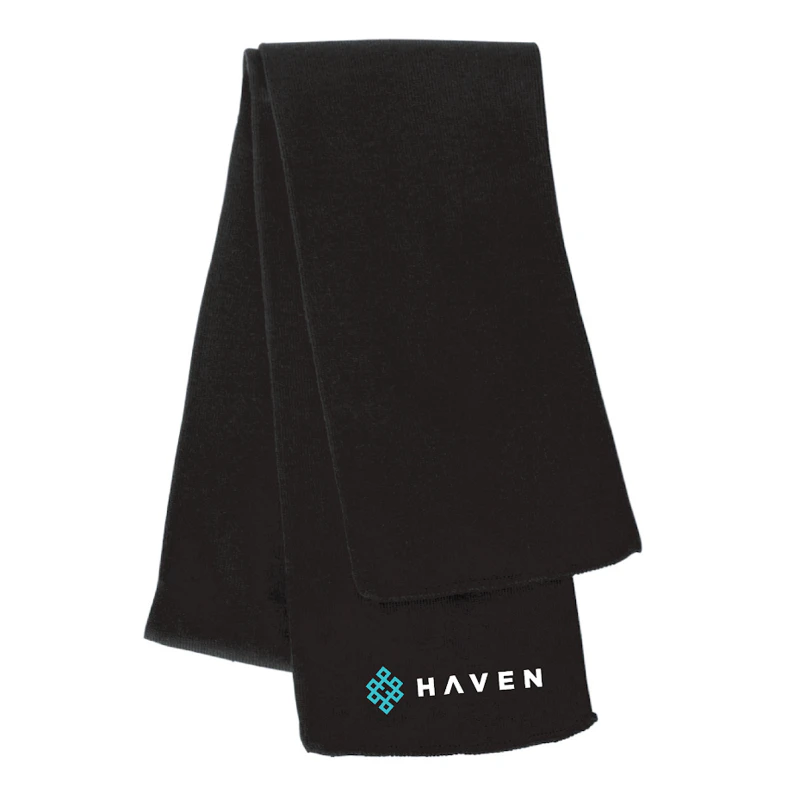Haven - Haven - Main Collection Knit Charcoal Scarf Main Image
