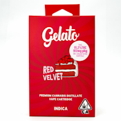 Red Velvet 1g Distillate Cart  - Gelato
