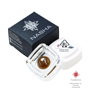 NASHA - Papaya Bomb - Onyx Pressed Hash - 1g (H) -Nasha