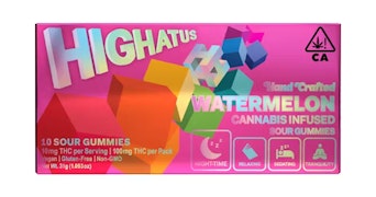Highatus - Watermelon Sour Gummies - 100mg