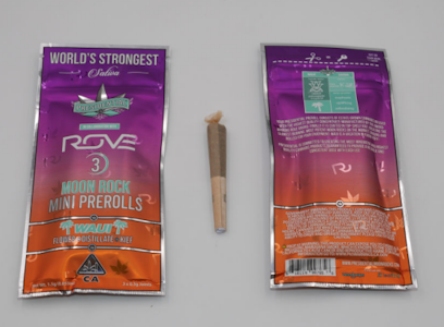 PRESIDENTIAL - [Presidential] Infused Moonrock Mini Preroll 3 Pack - 1.5g - Waui (S)