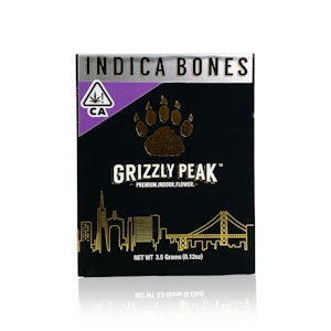 Grizzly Peak™ - GRIZZLY PEAK - Infused Preroll - Indica Bones - THCa Diamonds - 7-Pack - 3.5G