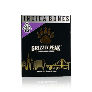 GRIZZLY PEAK - GRIZZLY PEAK - Infused Preroll - Indica Bones - THCa Diamonds - 7-Pack - 3.5G