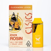 AIO - Clockwork Lemon (Solventless) - 1g (S) - CLSICS