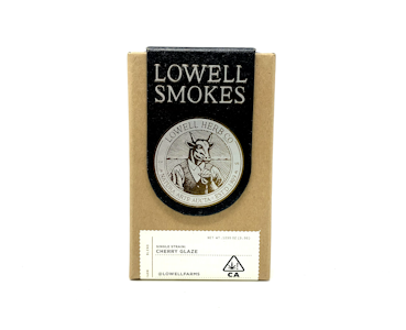 LOWELL HERB CO - LOWELL SMOKES: CHERRY GLAZE 8TH PACK