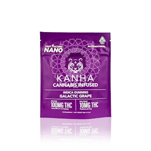 KANHA - KANHA - Edible - Galactic Grape - NANO - Gummies - 100MG