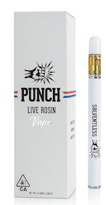 PUNCH EDIBLES & EXTRACTS - ROSIN DISPOSABLE - ORANGE Z .5G - PUNCH EDIBLES & EXTRACTS
