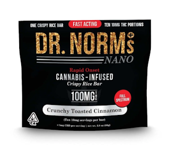 Dr. Norm's - NANO RKT Cinnamon Toast Crunch - 100mg Edible 