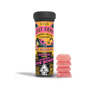 Kiva - Lost Farms - Pink Pineapple x Sour Dream Live Rosin Gummies - (10mg/100mg)