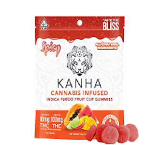 Kanha - Kanha Gummies Fuego Fruit Cup $18