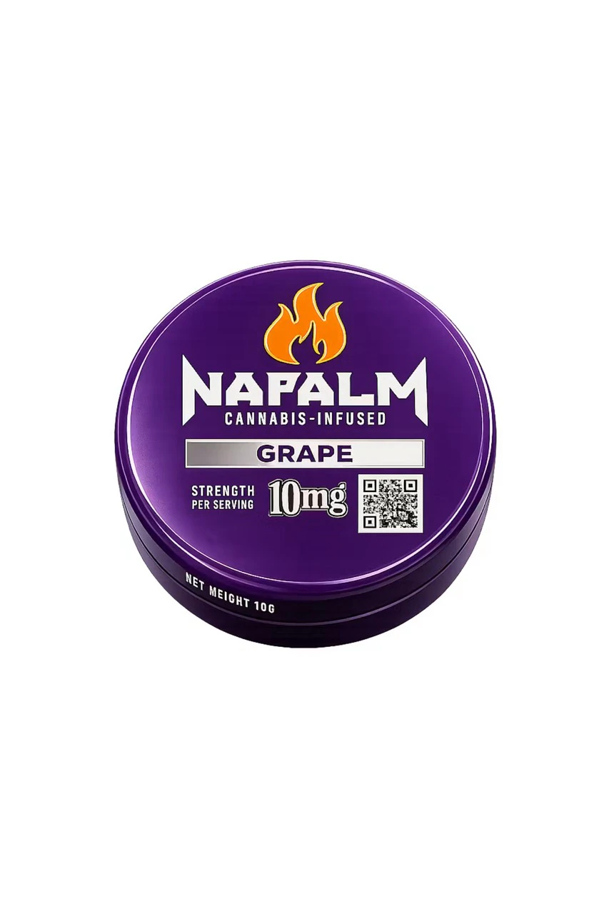 Napalm - Napalm | 10pk Gummies | Grape | 100mg Main Image