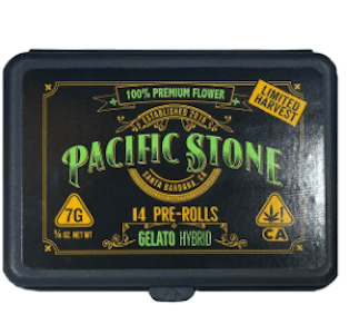 PACIFIC STONE - [Pacific Stone] Preroll 14 Pack - 7g - Gelato (H)