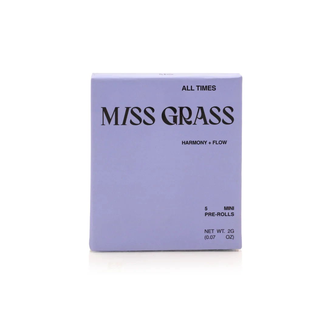 Miss Grass - Miss Grass | Minis 5 Pack | All Times | Cookies N Cream | 2g | Indica Main Image