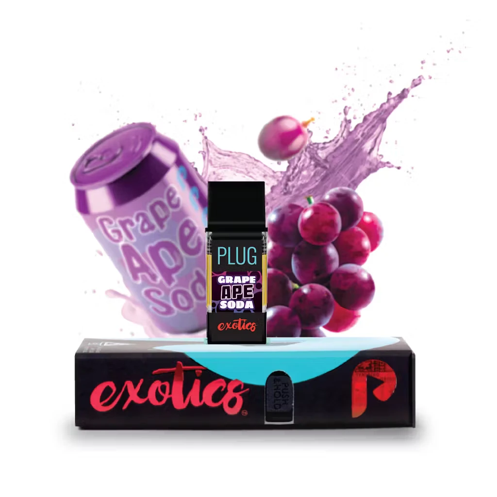 PLUGPLAY™ - Grape Ape Soda (H) 88.78% | PLUG™ EXOTICS | 1g Vape Main Image