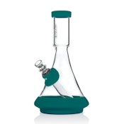 DARK TEAL DECO BEAKER - GRAV