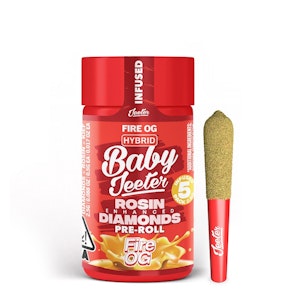 JEETER - Baby Jeeters .5g x 5 Fire OG Quad-Infused Hybrid