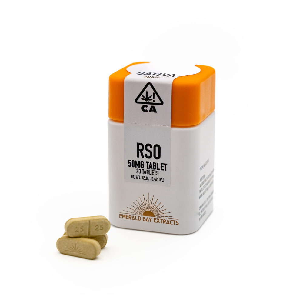 1,000mg THC Blueberry Fuego Tablets (50mg - 20 Pack) - Emerald Bay Extracts picture