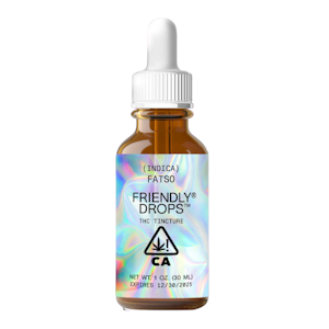 Friendly Brand - 1,000mg THC Fatso Full Spectrum Tincture - Friendly