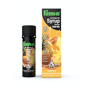 Lime Brand - 1,000mg THC Pineapple Live Resin Syrup - Lime