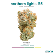 MOCA Flowers - 1G Smalls - Northern Lights #5