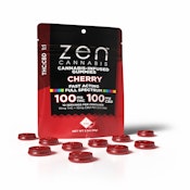 Zen Cannabis - Cherry Gummies 1:1 THC:CBD