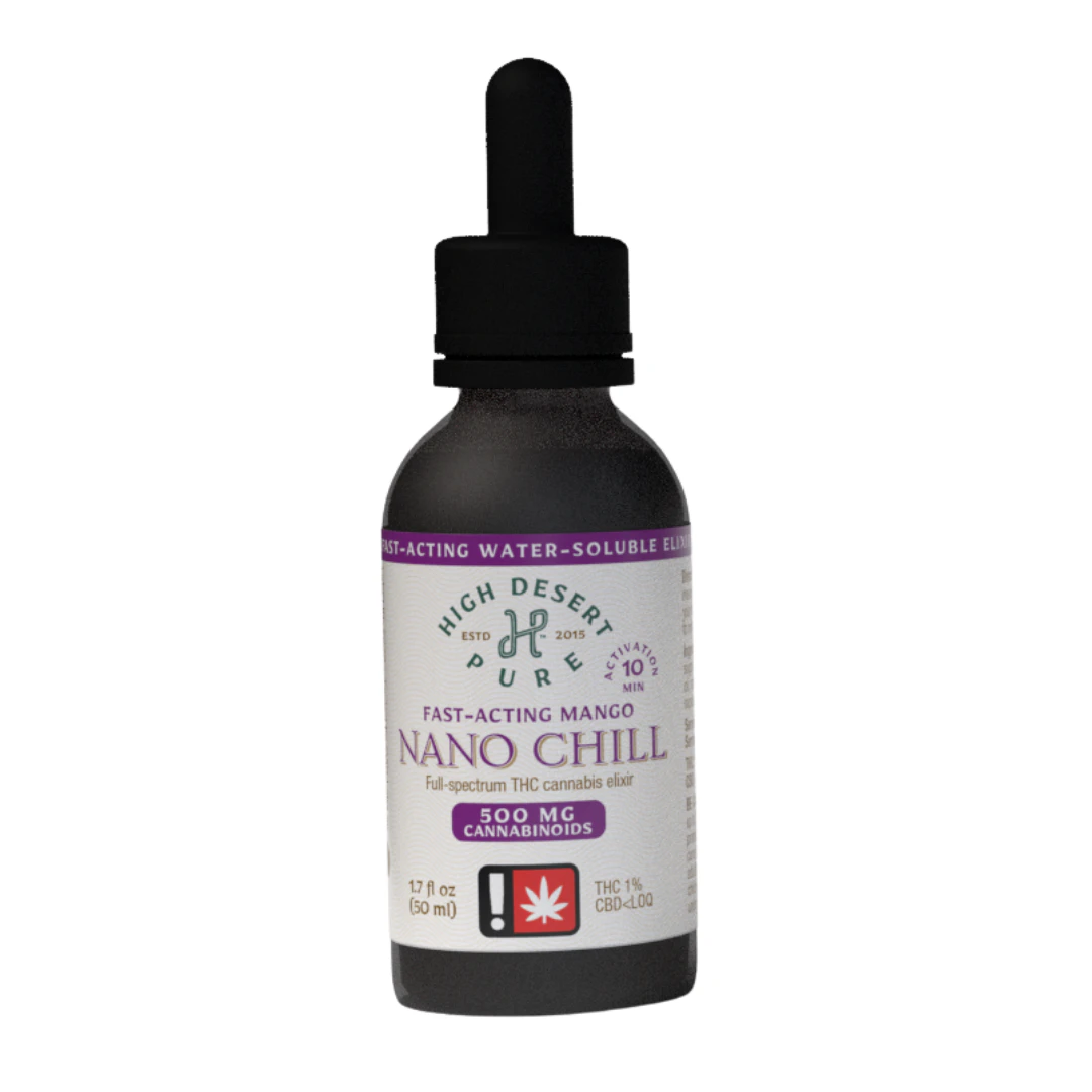 High Desert Pure - High Desert Pure Nano Tincture 500mg Main Image