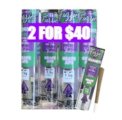 FUZZIES 2PK FOR $40-MIX N MATCH- (PICK 2X 1.5G INFUSED PREROLLS ) SEE LIST IN DESCRIPTION -NO LIMIT -NON DISCOUNTABLE-CANNOT COMBINE WITH % DISCOUNTS