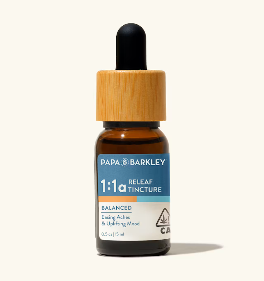 Papa & Barkley Releaf Tincture 1:1 CBD:THCa 15ml