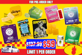 ONLY FOR PRE ORDER 07/10 OR LATER  • 1,200mg Snack Your Engines Gummy Bundle