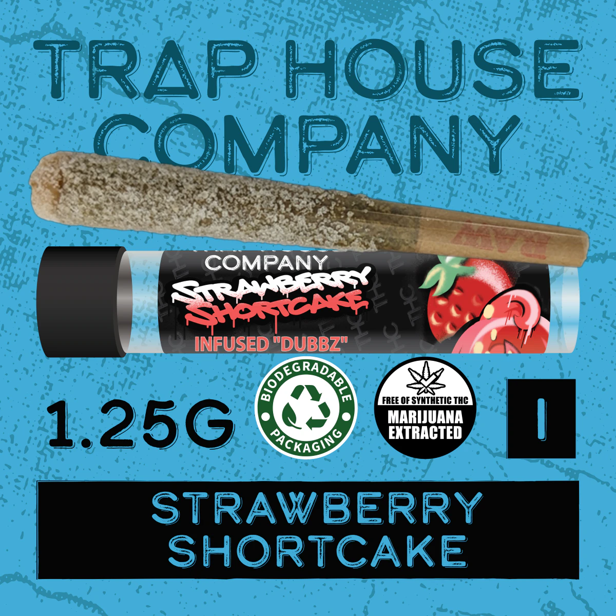 Trap House Company - Trap House Company | Dubbz (1.25G) | Strawberry Shortcake Main Image