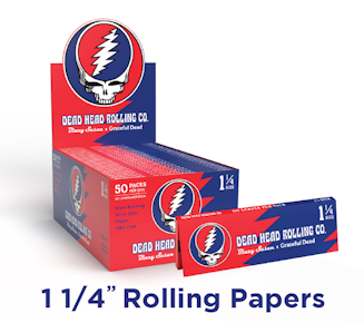 Dead Head - Rolling Papers 1-1/4" Booklet