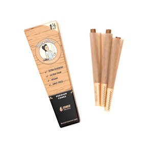 Blazy Susan Unbleached Paper Cones 1 1/4" (6pk)