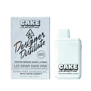 CAKE - 1.25g Passion Orange Guava Designer Distillate (Ready-to-Use) - CAKE