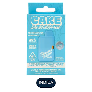 CAKE she hits different - Cake - Distillate - Kiwi Burst - RTU - 1.25g