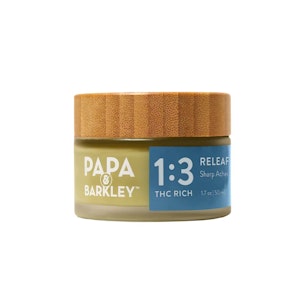 PAPA & BARKLEY - 1:3 THC RICH RELEAF BALM 50ML - PAPA & BARKLEY