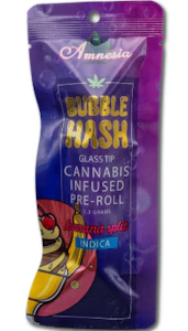 AMNESIA - Amnesia- Glass Tip- Infused Pre Roll-Banana Split -Indica-1.3g-54.19% THC