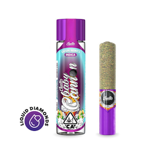 Jeeter - 1.3g Gush Mints Baby Cannon Liquid Diamonds Infused Pre-Roll - Jeeters