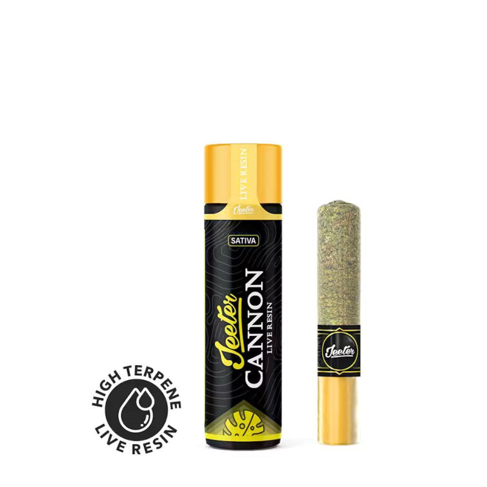 1.3g Hurricane Cannon Live Resin Infused Pre-Roll - Jeeters picture