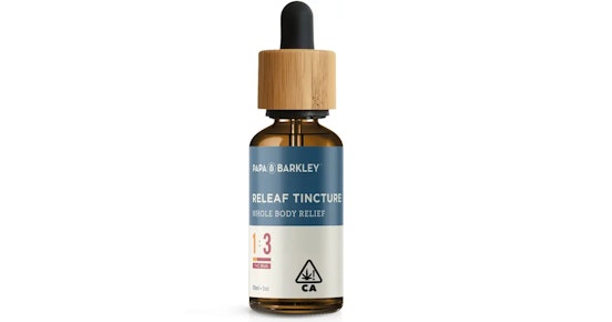 Releaf Tincture 1:3 (LARGE) | THC Rich |  Papa & Barkley 