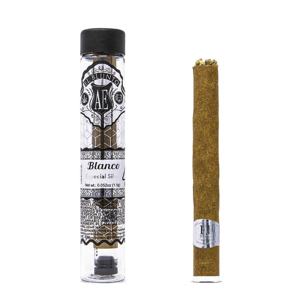 EL BLUNTO - 1.5g Blanco Indica Silver Blunt - El Blunto Main Image