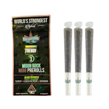 1.5g Cap Junky Moonrock Infused Pre-Roll Pack (.5g - 3 pack) - Presidential