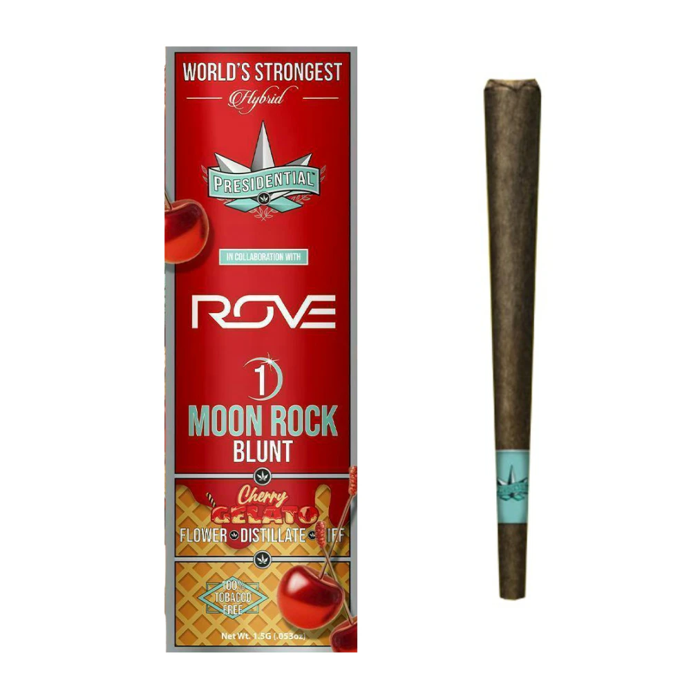 Presidential - 1.5g Cherry Gelato Infused Moonrock Blunt - Presidential Main Image