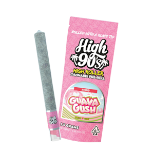 HIGH 90s - 1.5g Guava Gush High Roller Pre-Roll - High 90's