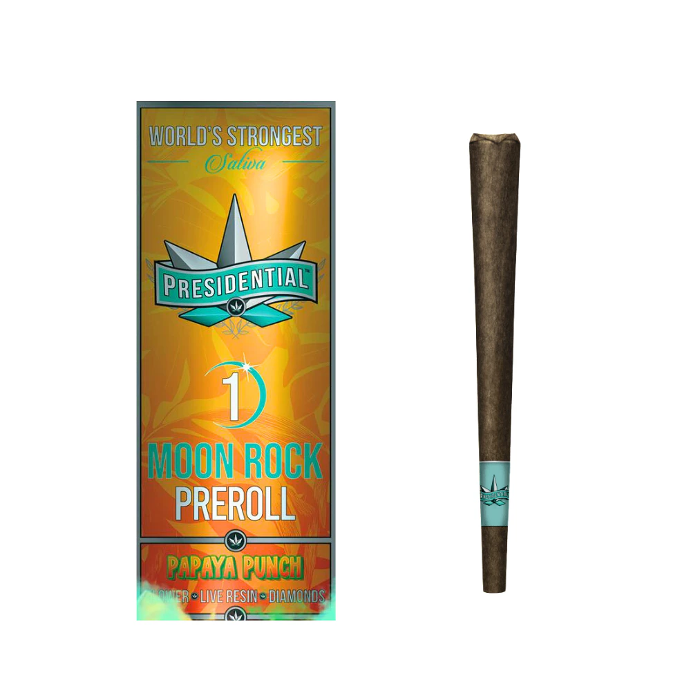 Presidential - 1.5g Papaya Punch Infused Moonrock Blunt - Presidential Main Image