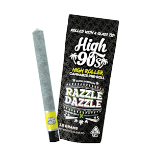 HIGH 90s - 1.5g Razzle Dazzle High Roller Pre-Roll - High 90's