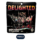 Delighted - Dark Rainbow - Flower - 3.5g