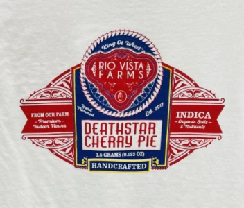 FARMS BRAND - Death Star Cherry Pie Medium T- Shirt - Farms Brand