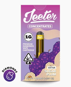 JEETER - Jeeter Juice - 1g Liquid Diamonds Cart - Sugar Plum