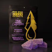 Five Star x True North | (200MG) | Berries N Cream Gummies